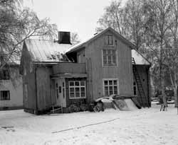 Från gårdssidan omkring 1970