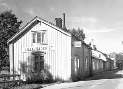 Lilla Bageriet, korsningen Persgatan-Hamngatan. 1951-53