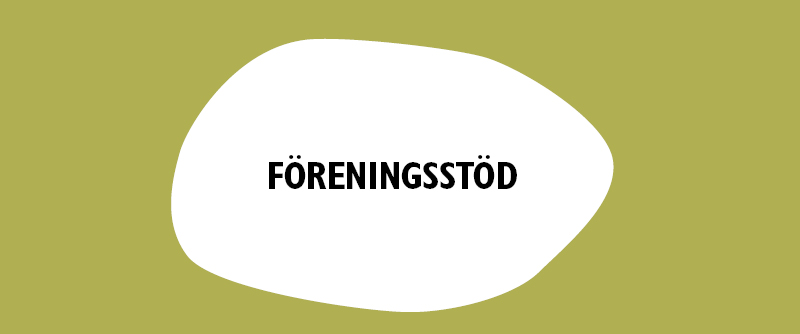 Bildlänk med text till sidan för föreningsstöd