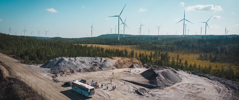 Vindkraftsetableringar - en viktig verksamhet i Piteå kommun.