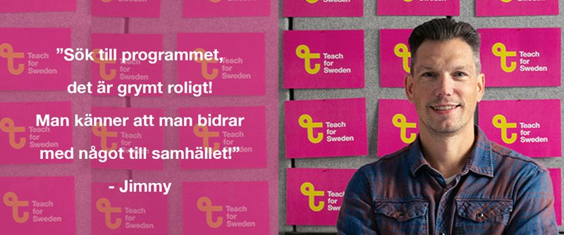 Bli behörig lärare och gör skillnad – sök till Teach for Sweden.