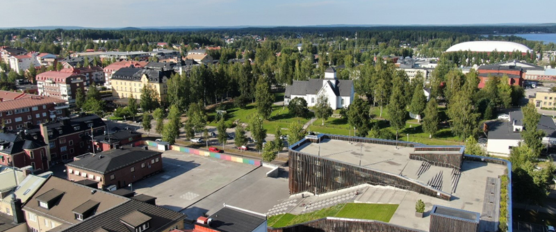 Här på Löjan ska ett modernt bostadskvarter växa fram. 