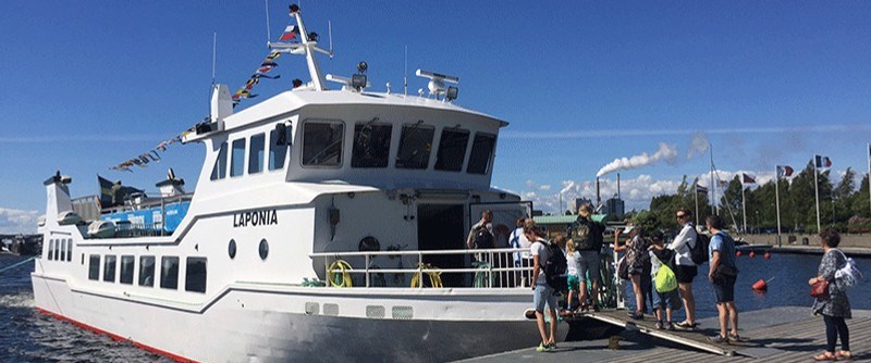 M/S Laponia trafikerade Piteå skärgård sommaren 2024, tack vare ett initiativ från ett företag.