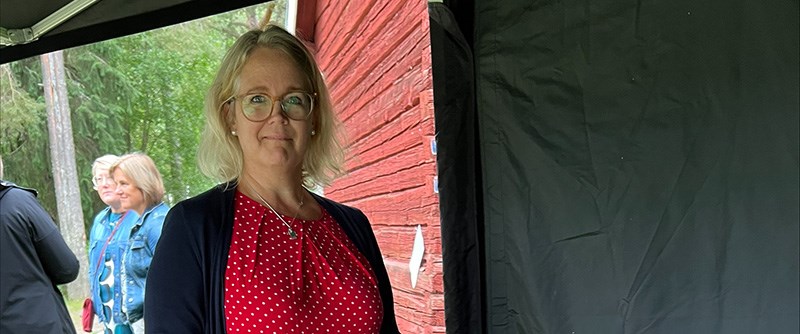 Sara Hedkvist, enhetschef Hälso- och sjukvård, sitter med i socialtjänstens kompetensförsörjningsgrupp och var en av arrangörerna. 