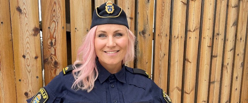 Emma Svensson blir i sin nya roll som kommunpolis en viktig länk mellan polisen och kommunen.