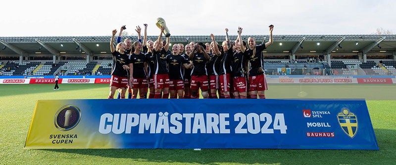 Piteå IF Dam - vinnare i Svenska Cupen 2024