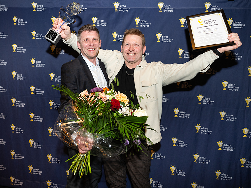 Läs mer om vinnarna och Piteå Business Awards