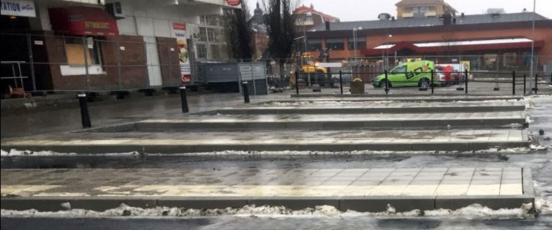 Ombyggnationen vid Piteå busstation färdigställs våren 2018